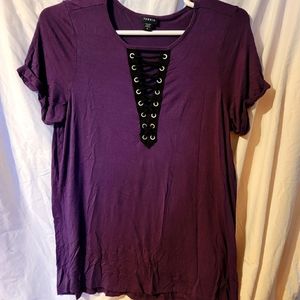 Purple top torrid